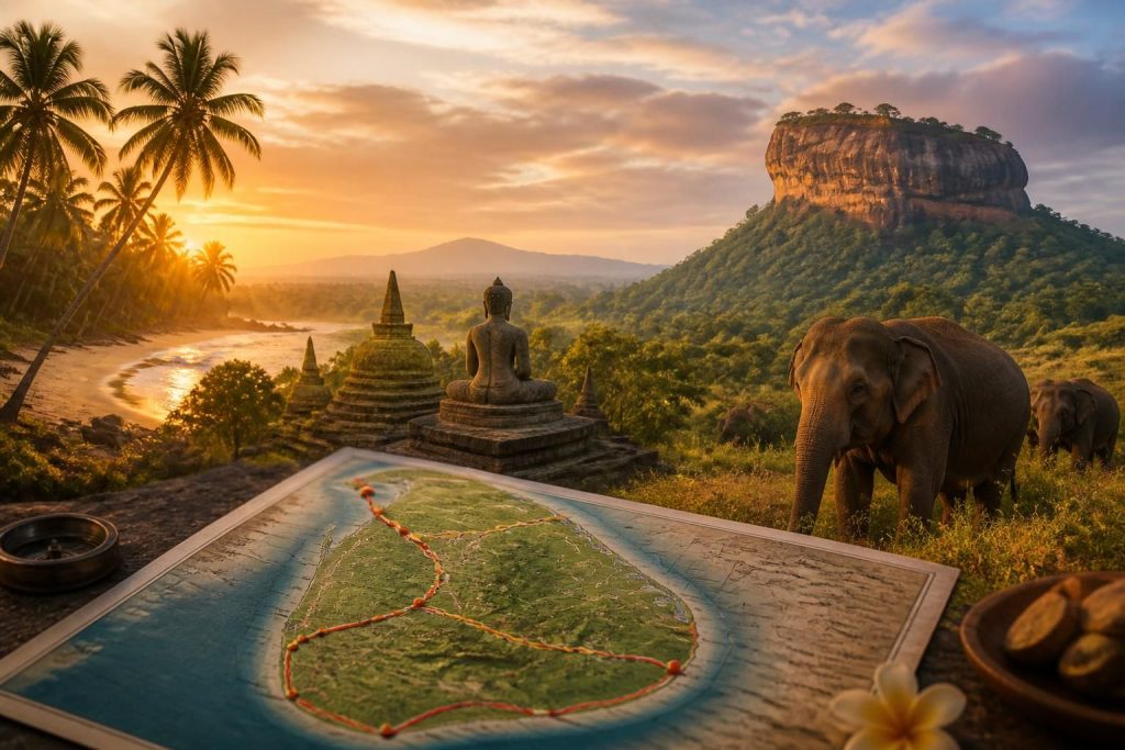 découvrez quand partir au sri lanka, planifiez un itinéraire idéal de deux semaines et estimez votre budget pour un voyage inoubliable au cœur de cette île fascinante.