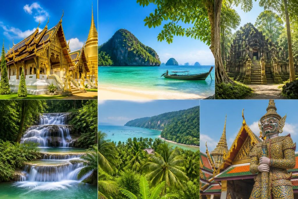 découvrez un itinéraire de trois semaines en thaïlande alliant visites de temples majestueux, escapades sur des îles paradisiaques et aventures au cœur de la jungle luxuriante.